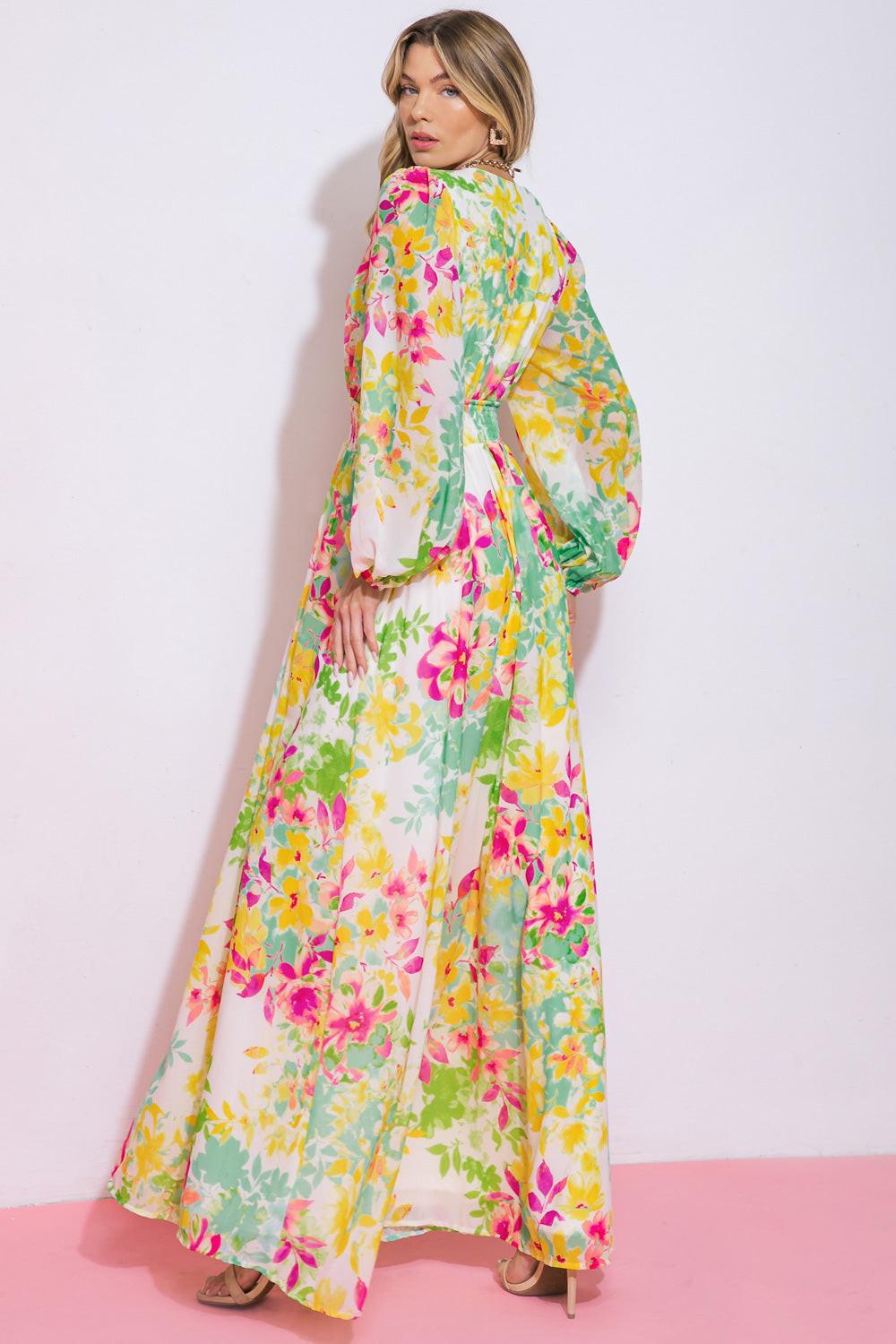 I AIN'T WORRIED WOVEN MAXI DRESS Flying Tomato