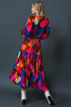 WISE WOMAN WOVEN MIDI DRESS Flying Tomato