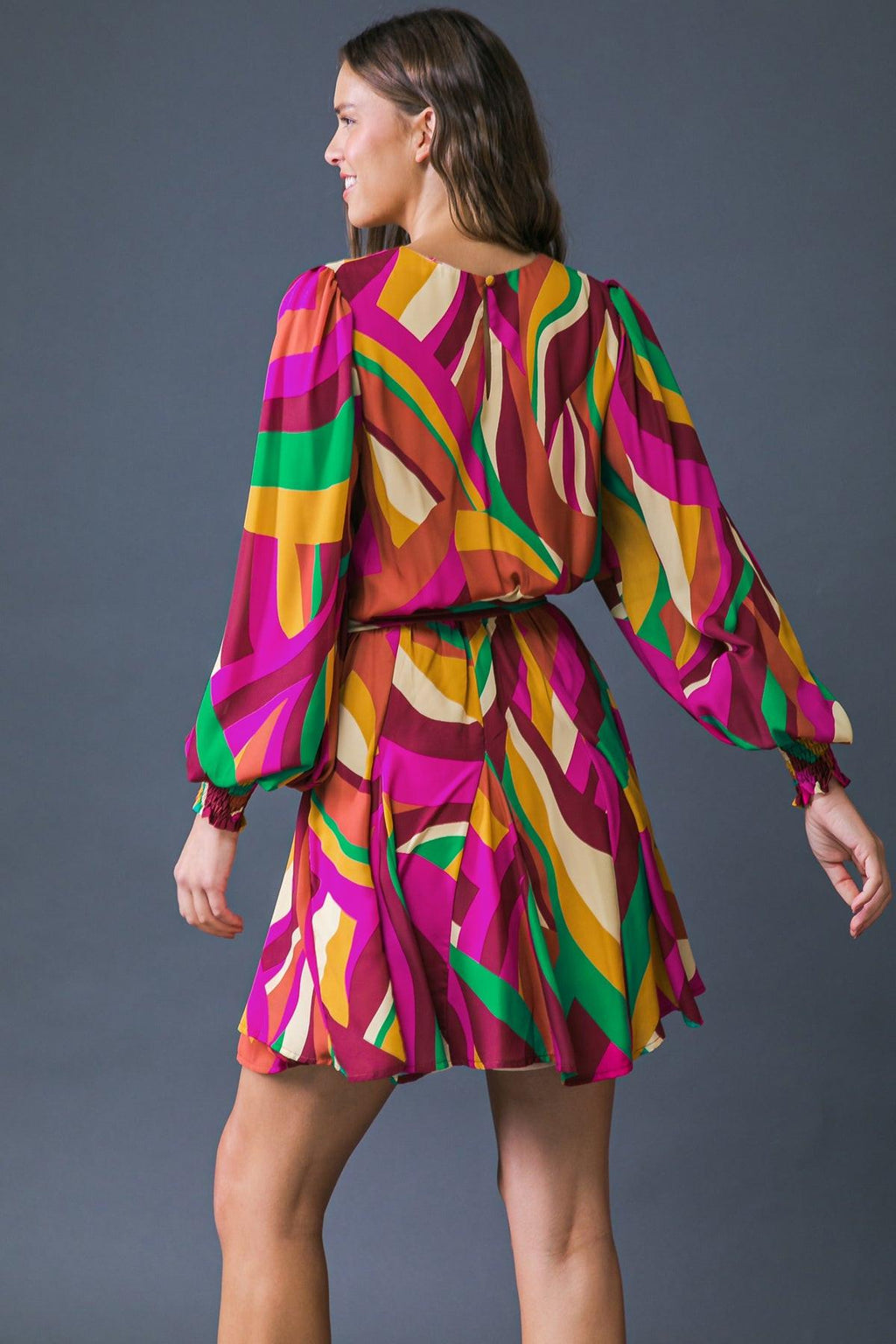 KEEP ON MOVING WOVEN MINI DRESS Flying Tomato