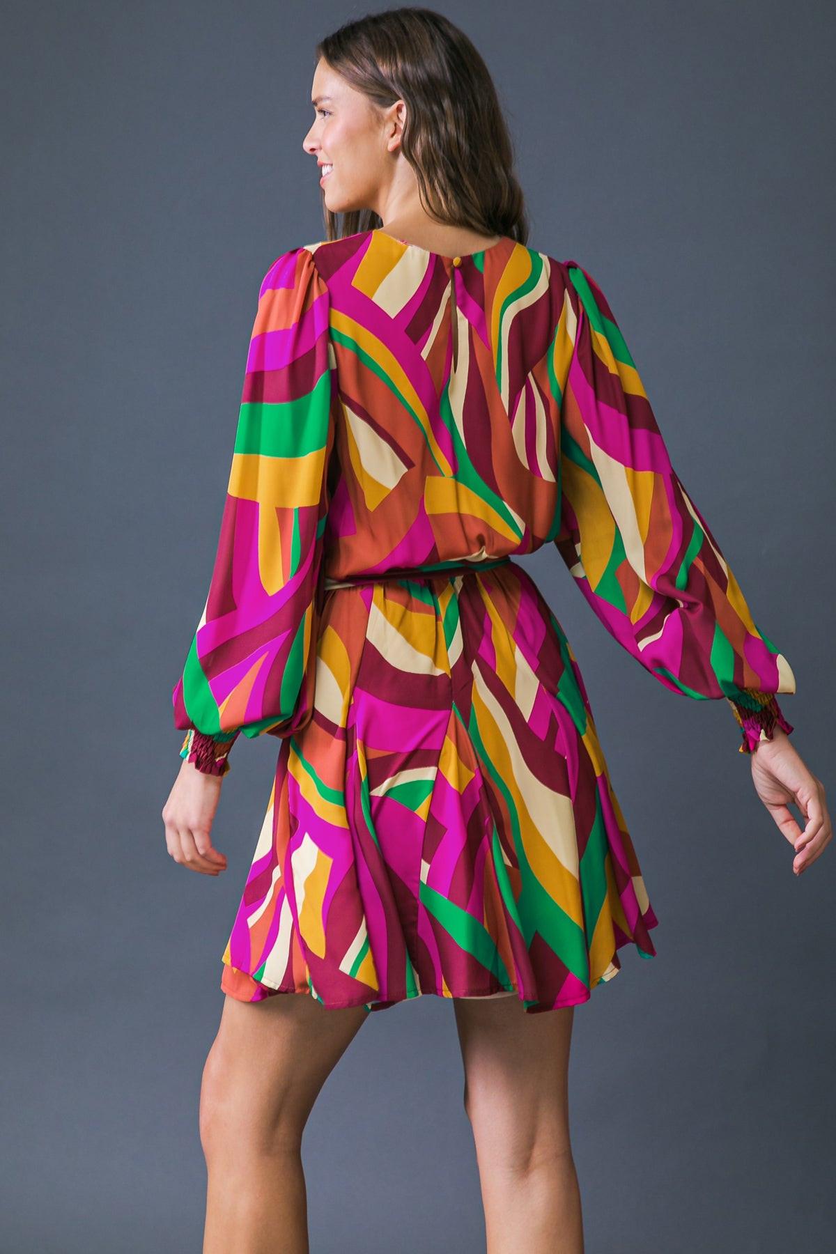 KEEP ON MOVING WOVEN MINI DRESS Flying Tomato
