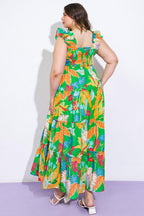 BEACH DATES WOVEN MAXI DRESS Flying Tomato