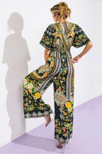 COASTAL BREEZE WOVEN JUMPSUIT Flying Tomato
