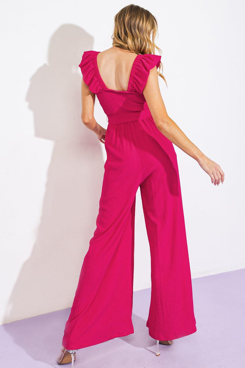 LOVEILEST STYLE WOVEN JUMPSUIT Flying Tomato