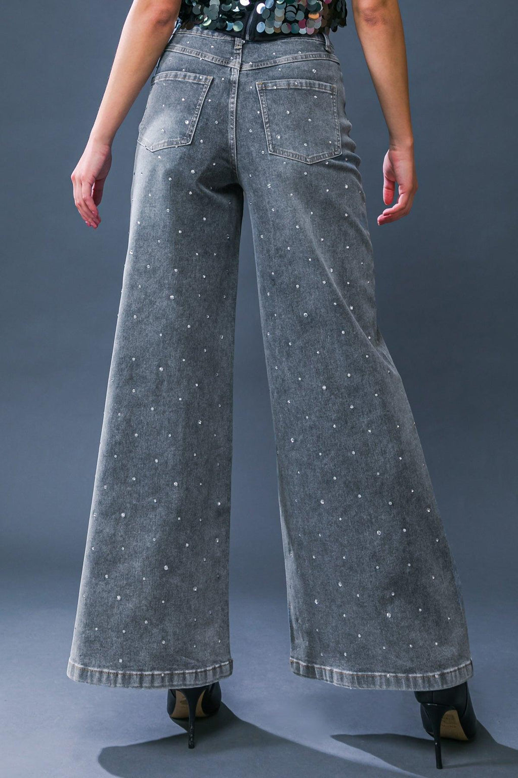 TAKE THE CHANCE DENIM PANTS Flying Tomato