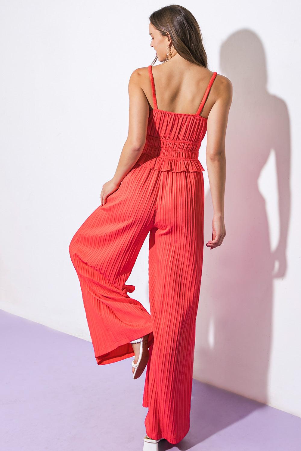 WITHIN MY HEART WOVEN JUMPSUIT Flying Tomato