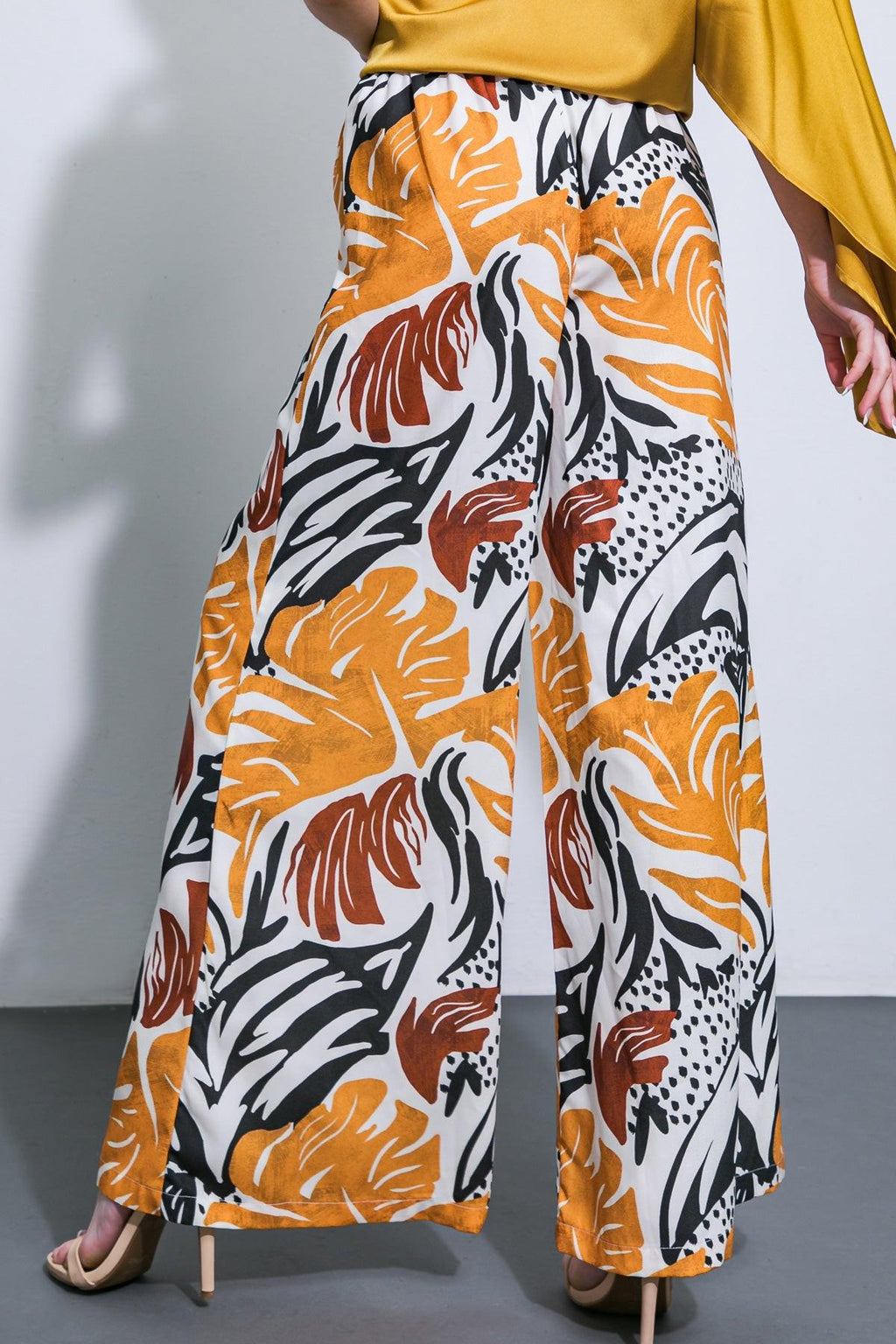 WHERE THE WIND WOVEN MIDI PANTS Flying Tomato