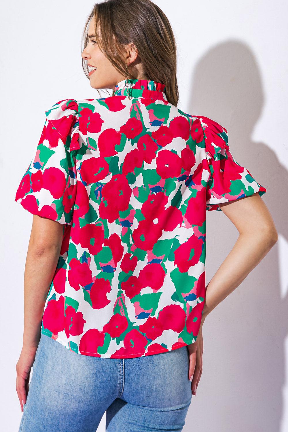 I CAN WAIT FOREVER WOVEN TOP Flying Tomato
