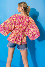 GIFT OF LOVE WOVEN TOP Flying Tomato