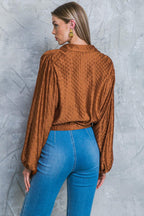 REGAL ROMANCE WOVEN TOP Flying Tomato