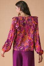 READY FOR WHAT'S NEXT WOVEN TOP Flying Tomato