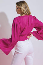 THE RIGHT ADDITION WOVEN TOP Flying Tomato