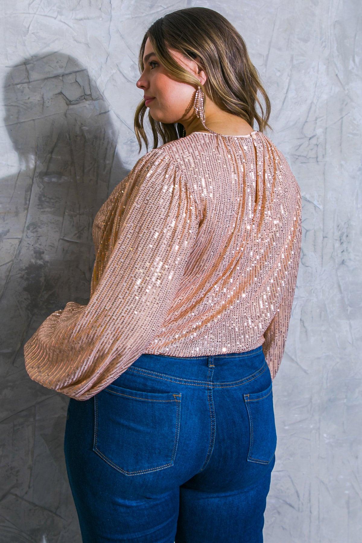 HOPE YOU REMEMBER SEQUIN TOP Flying Tomato