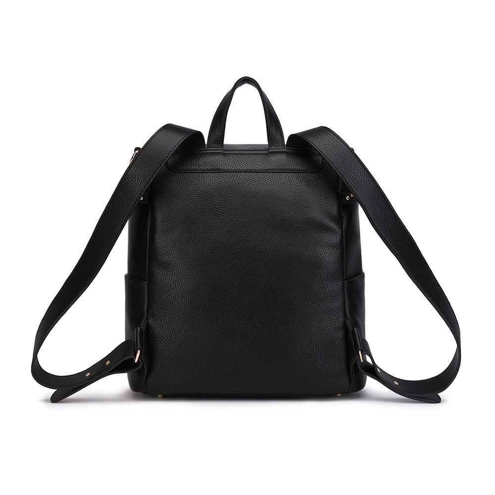 Signature Diaper Bag Ebony Black Luli Bebe