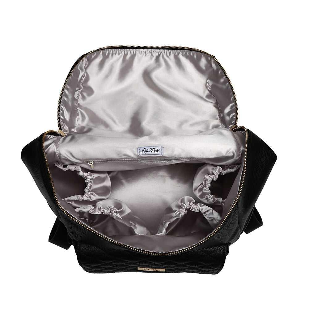 Signature Diaper Bag Ebony Black Luli Bebe