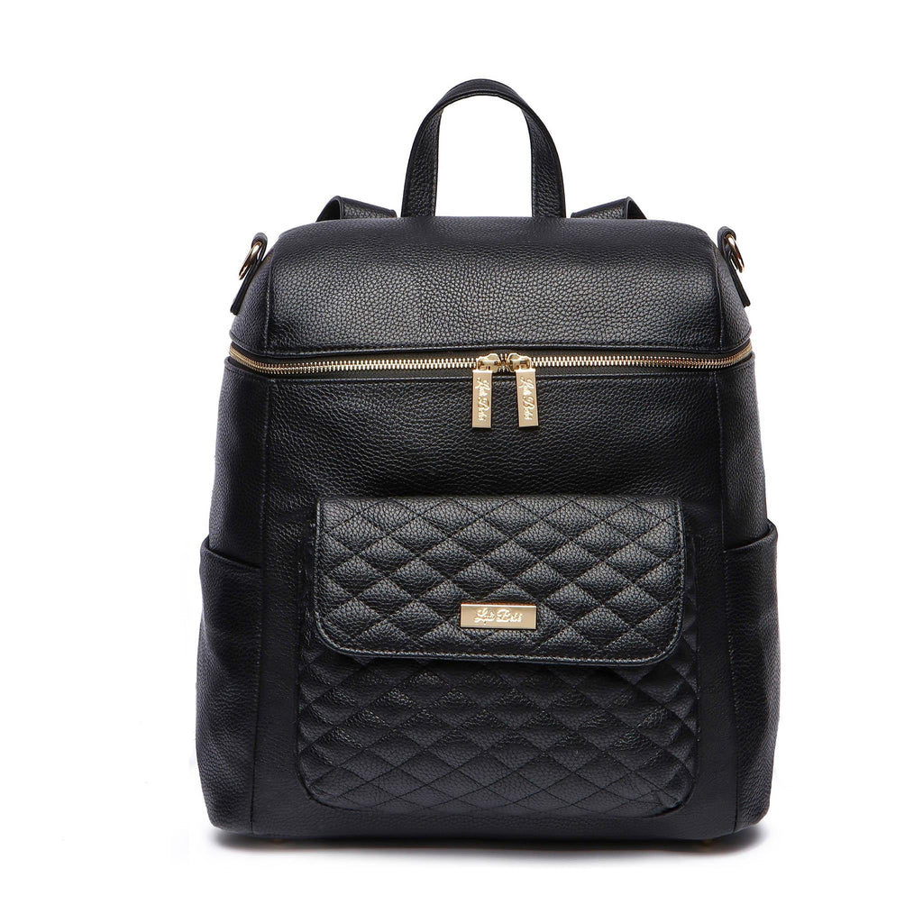 Signature Diaper Bag Ebony Black Luli Bebe