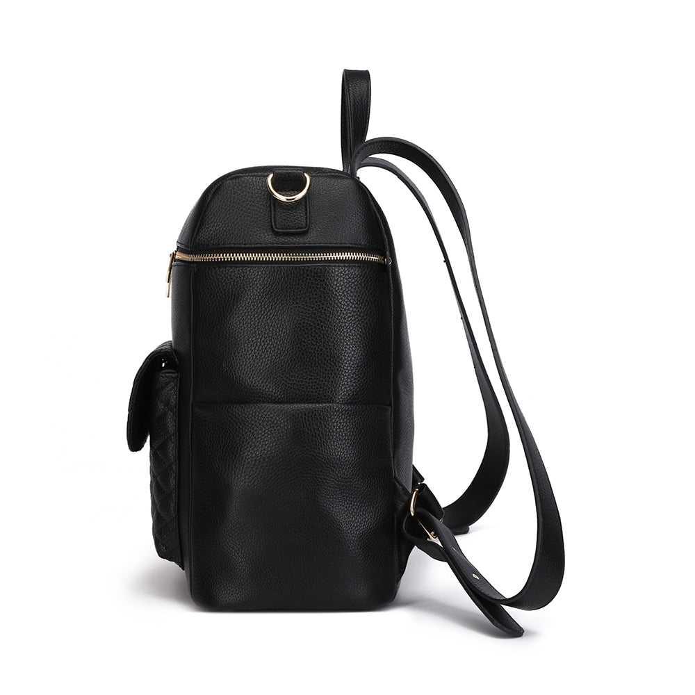 Signature Diaper Bag Ebony Black Luli Bebe