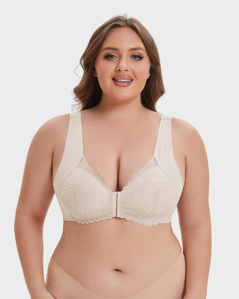 Front Closure '5D' Shaping  Wireless Bra SheCurve