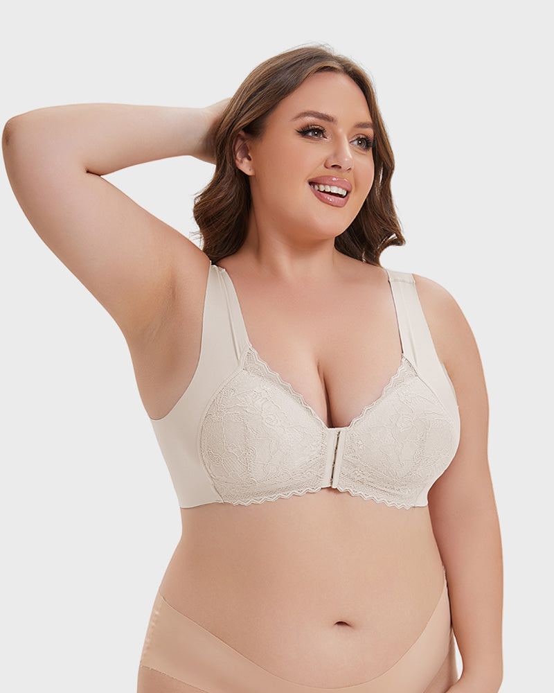 Front Closure '5D' Shaping  Wireless Bra SheCurve