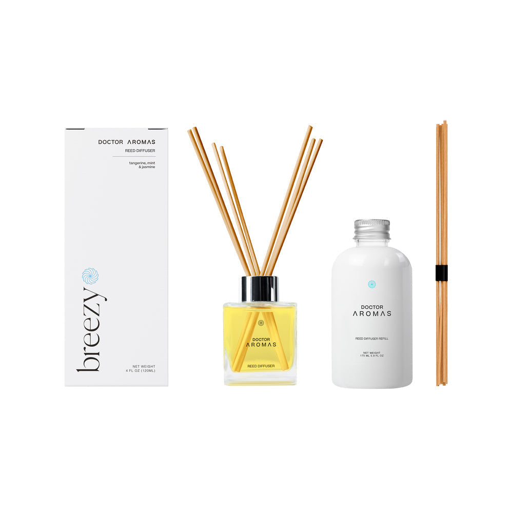 Reed Diffuser & Refill Bundle | Breezy Doctor Aromas