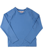 Rash Guard Long Sleeve in Ocean Blue- FINAL SALE Smockingbird