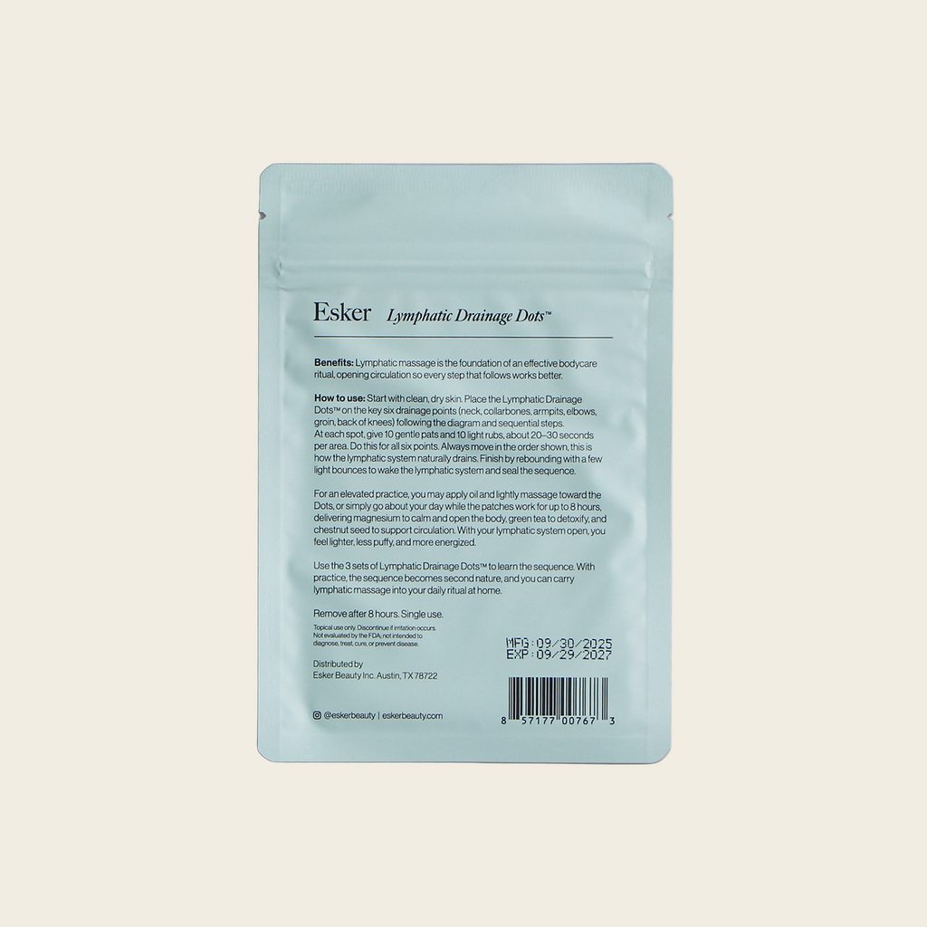 Lymphatic Drainage Dots Esker