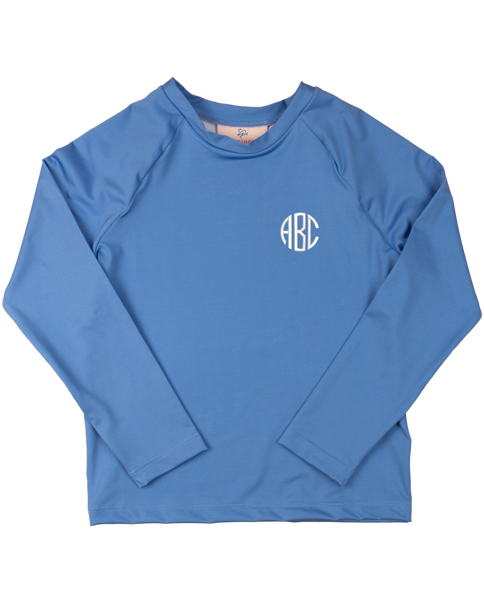 Rash Guard Long Sleeve in Ocean Blue- FINAL SALE