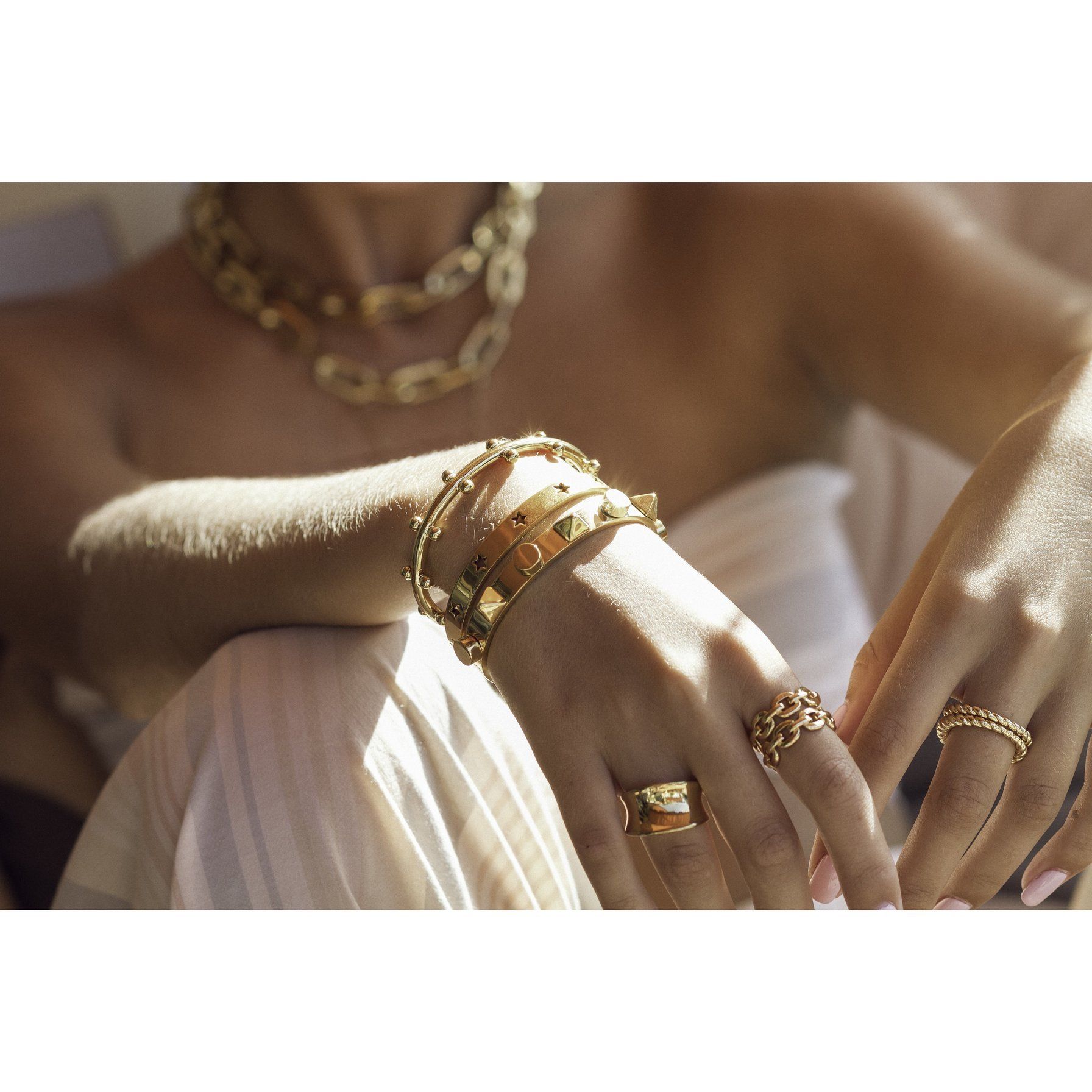 Cindy Studded Cuff