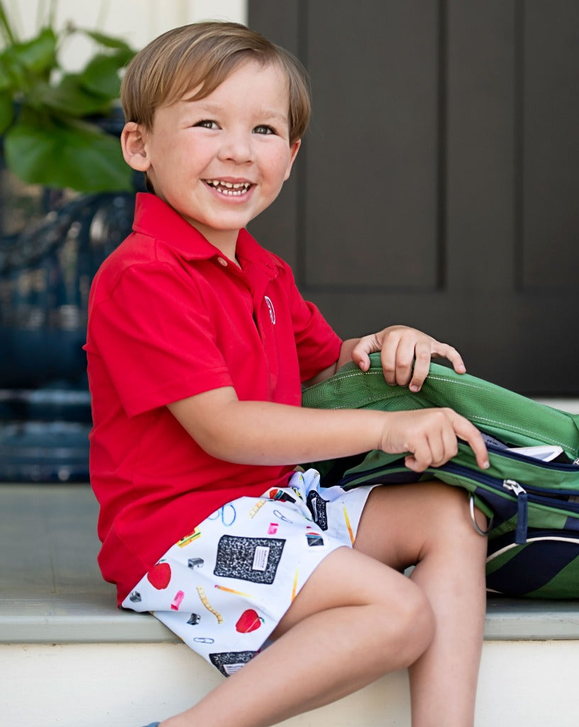 School Days Boys Shorts Set- FINAL SALE