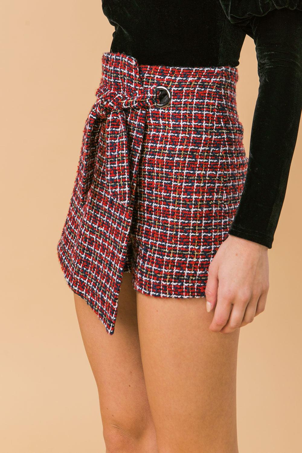 WONDERFUL WEATHER TWEED SKORT Flying Tomato