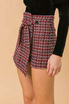 WONDERFUL WEATHER TWEED SKORT Flying Tomato