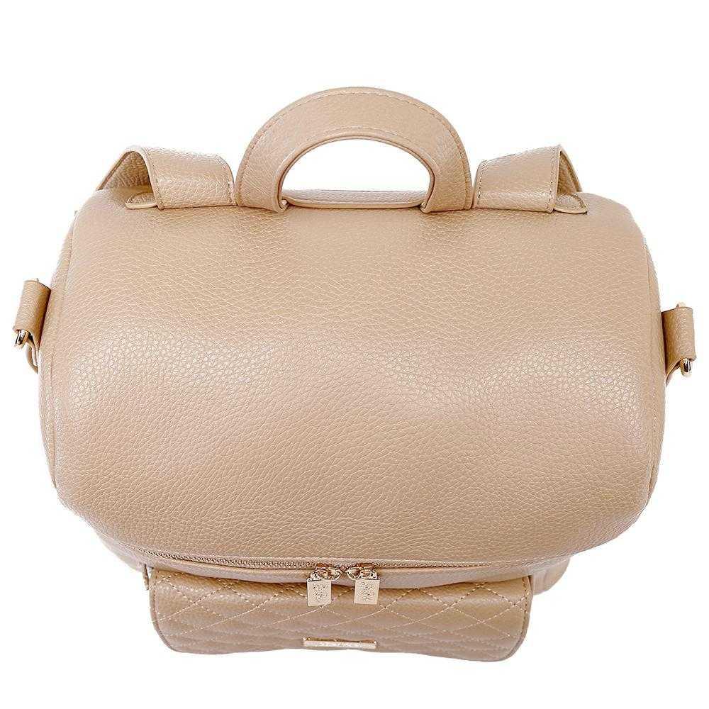 Signature Diaper Bag Latte Brown Luli Bebe