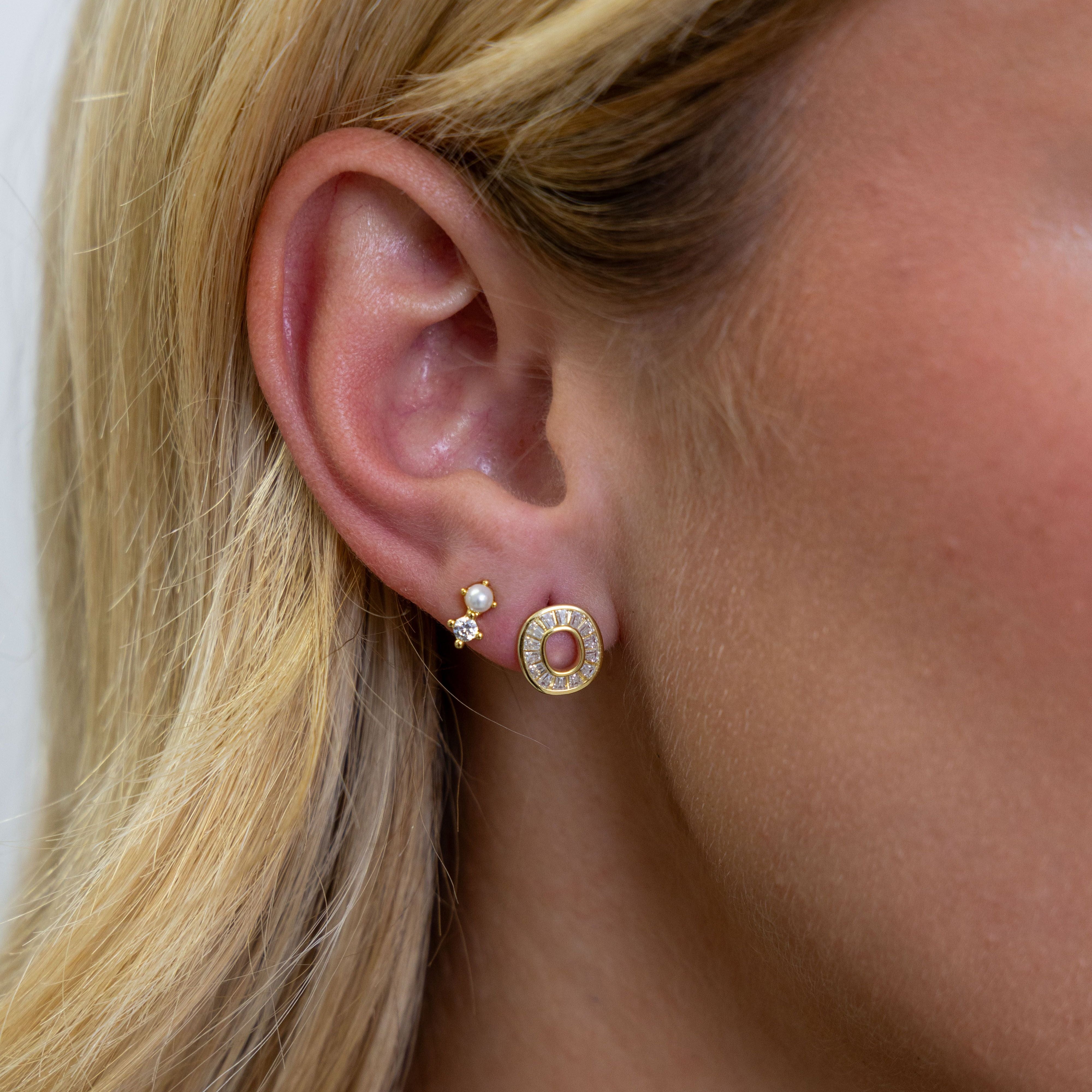 CZ Eternity Studs