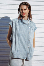 LATE SUMMER NIGHTS DENIM VEST Flying Tomato