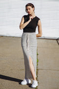 PRETTY ON POINT KNIT SKIRT Flying Tomato