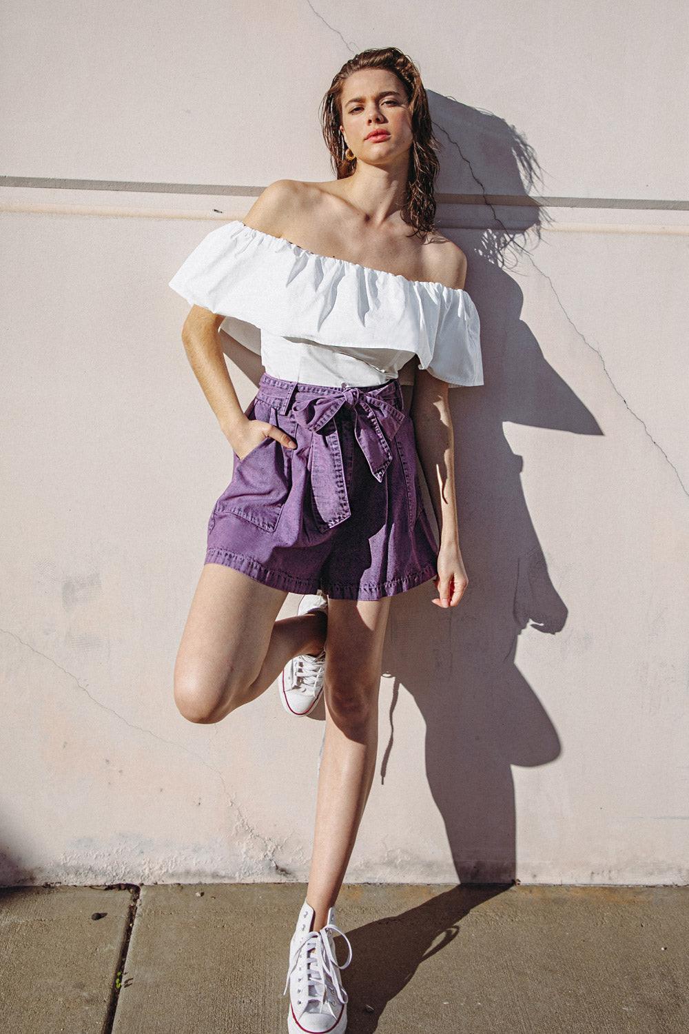 EVERYDAY CASUAL DENIM SHORTS Flying Tomato