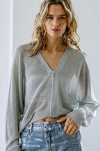 HERE GOES NOTHING SWEATER TOP Flying Tomato