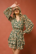 CARE TO DANCE WOVEN MINI DRESS Flying Tomato