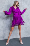 NEVER GONNA GIVE UP WOVEN MIDI DRESS Flying Tomato