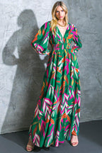 GONE COASTAL WOVEN MAXI DRESS Flying Tomato