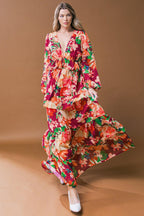 LEAVE YOU SPEECHLESS WOVEN MAXI DRESS Flying Tomato