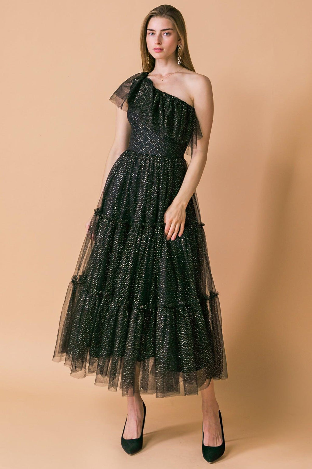 SOME FRESH AIR FUCHSIA TULLE MIDI DRESS Flying Tomato