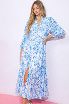SPECTACULAR MAGIC WOVEN EYELET MIDI DRESS Flying Tomato