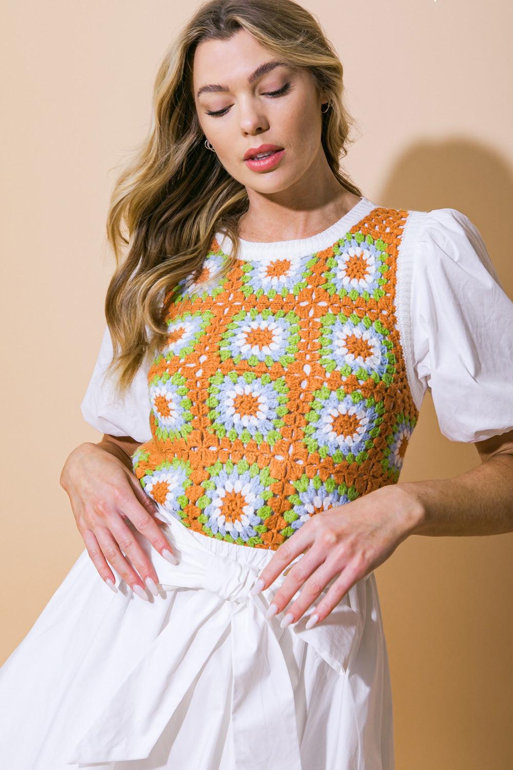 IN MY FEELINGS WOVEN MINI DRESS Flying Tomato