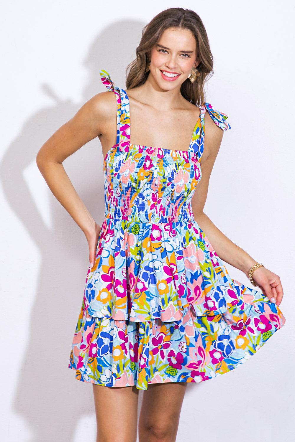 WITHOUT FAIL WOVEN MINI DRESS Flying Tomato