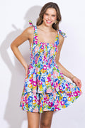 WITHOUT FAIL WOVEN MINI DRESS Flying Tomato