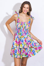 WITHOUT FAIL WOVEN MINI DRESS Flying Tomato