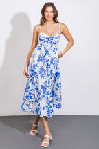 ACTIVE HIBERNATION WOVEN MIDI DRESS Flying Tomato