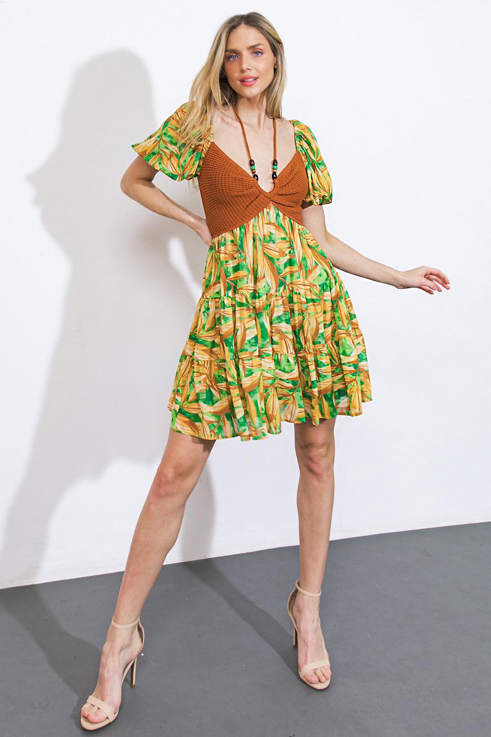 BEACH BUM GIRL'S MINI DRESS Flying Tomato