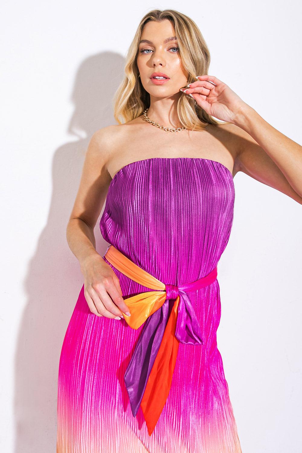 GIVE IT A GO IN GARDEN MIDI DRESS Flying Tomato