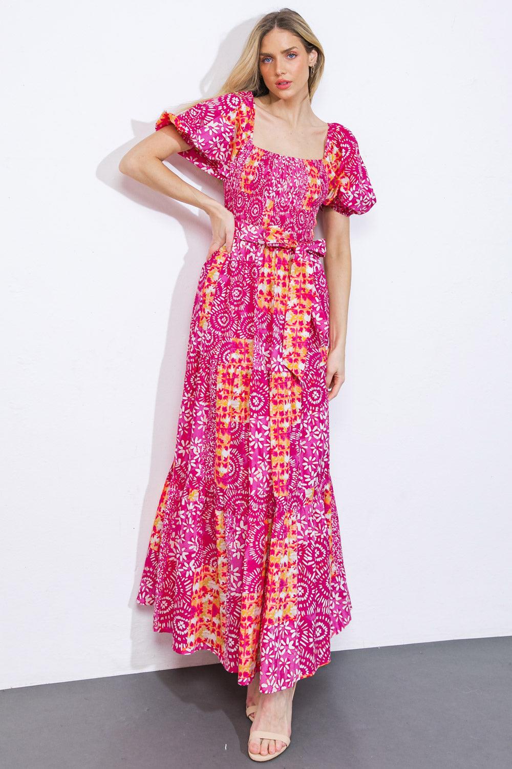 A LEAP OF FAITH WOVEN MAXI DRESS Flying Tomato